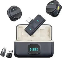 Wireless Microphone With Charging Cabin