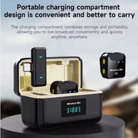 Wireless Microphone With Charging Cabin